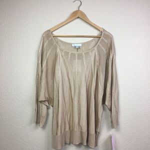 Caslon Gold 3/4 sleeves Blouse